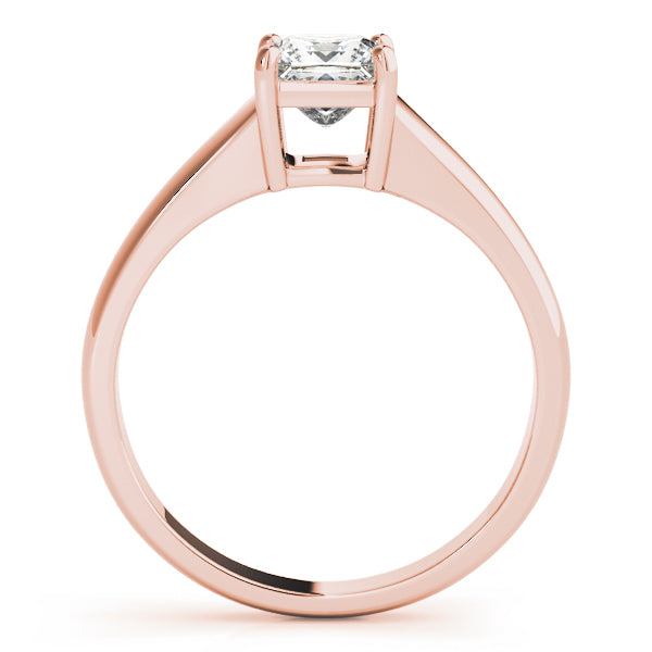 14K Rose Gold 3/4 ct tw Solitaire Diamond Engagement Ring