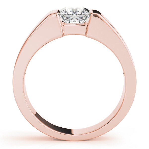 14K Rose Gold 5/8 ct tw Solitaire Diamond Engagement Ring