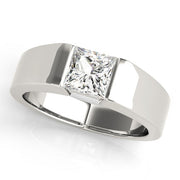 14K White Gold 5/8 ct tw Solitaire Diamond Engagement Ring