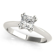 18K White Gold 5/8 ct tw Solitaire Diamond Engagement Ring