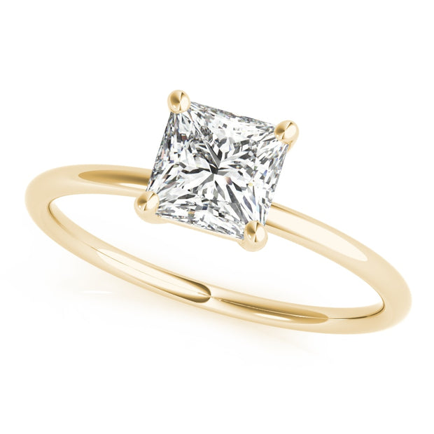 14K Yellow Gold 5/8 ct tw Solitaire Diamond Engagement Ring