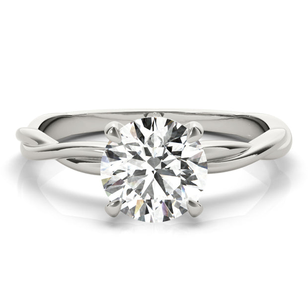 Solitaire Diamond Engagement Ring