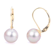 14KT Yellow Gold Freshwater Pearl Earring