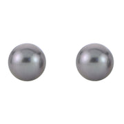 14KT White Gold Tahitian Pearl Earring