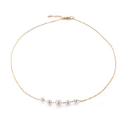 14KT Yellow Gold Freshwater Pearl Necklace