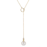 14KT Yellow Gold Freshwater Pearl Necklace