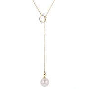 14KT Yellow Gold Freshwater Pearl Necklace