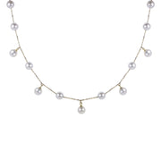 14KT Yellow Gold Freshwater Pearl Necklace