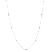 Childrens 14KT Yellow Gold Freshwater Pearl Necklace