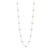 14KT Yellow Gold Akoya Pearl Necklace