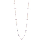 14KT Yellow Gold Akoya Pearl Necklace