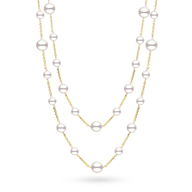 14KT Yellow Gold Freshwater Necklace