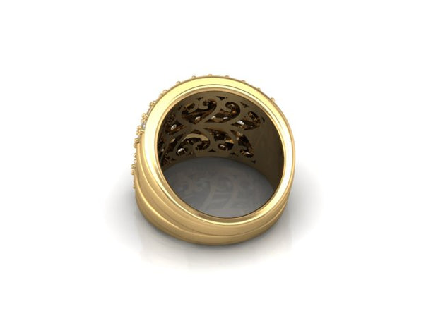 CELESTINA Multirow Diamond Fashion Ring (1.76 cttw.)