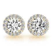 Halo Diamond Earring