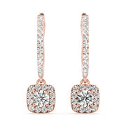 Halo Diamond Earring