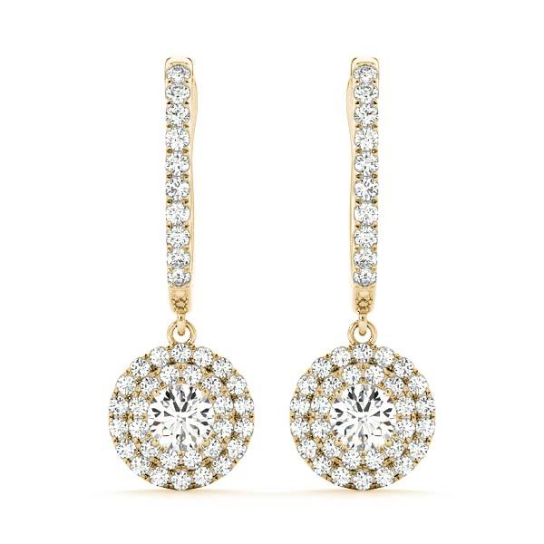 Halo Diamond Earring