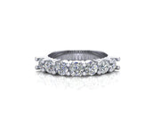 7 Stone Shared Prong Diamond Band (1.20cttw.)