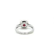 Deauville Rhodolite Garnet & Diamond Gemstone Ring (1.23cttw.)