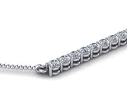 Petite Diamond Bar Necklace (0.50cttw.)