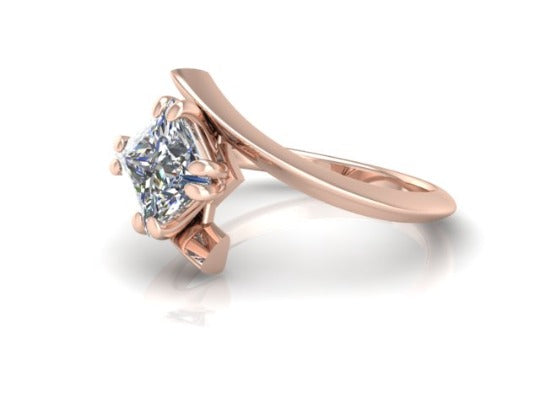 Claudia Princess Cut Diamond Engagement Ring (1.50ct.)