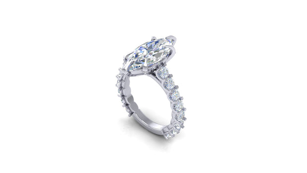 Marney Marquise Diamond Engagement Ring (5.75cttw)