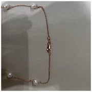 Anne Rose Gold Pearl By the Yard