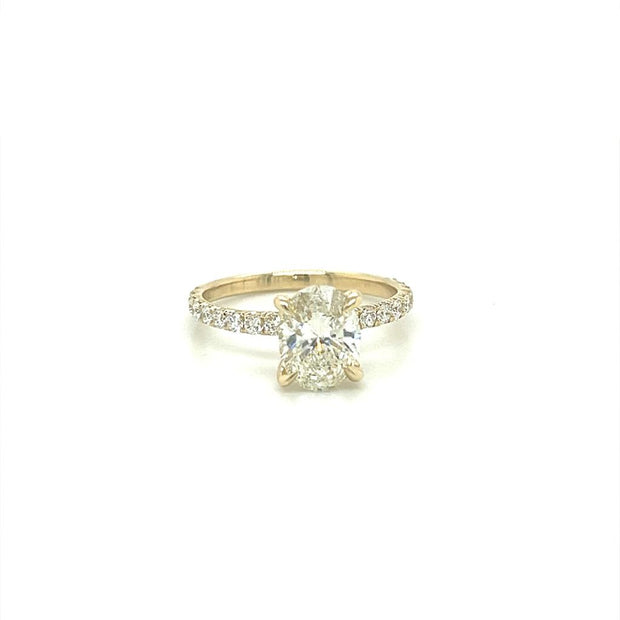 Lucie Oval Engagement Ring (2.19cttw)